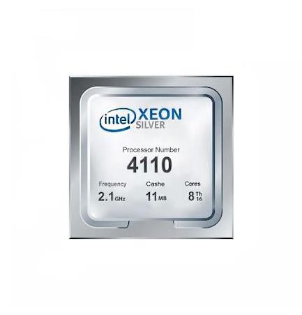 826846-B21#0D1 HPE Intel Xeon Silver 4110 Octa-core (8 Core) 2.10 GHz Processor Upgrade - 11 MB L3 Cache - 8 MB L2 Cache - 64-bit Processing - 3 GHz Overclocking Speed - 14 nm - Socket 3647 - 85 