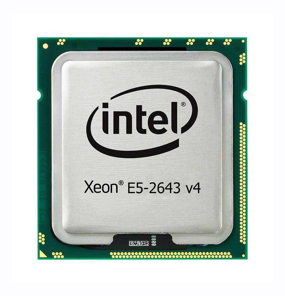 830730-L21 HP 3.40GHz 9.60GT/s QPI 20MB L3 Cache Socket FCLGA2011-3 Intel Xeon E5-2643 v4 6 Core Processor Upgrade