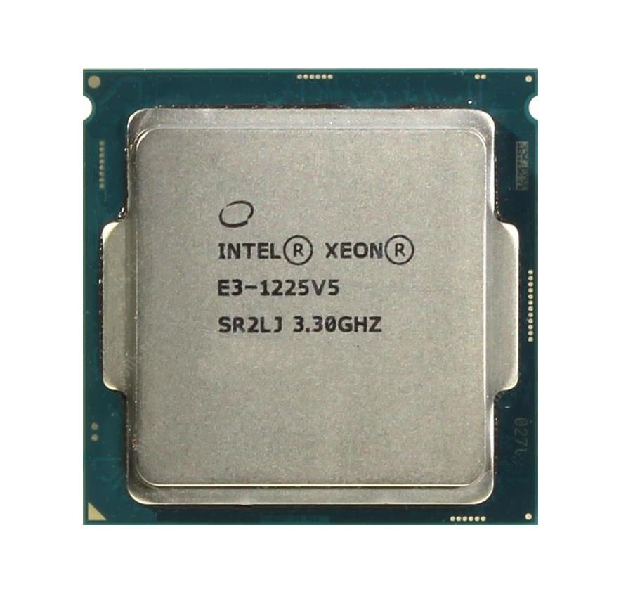 839316-001 HP 3.30GHz 8.00GT/s DMI3 8MB L3 Cache Socket LGA1151 Intel Xeon E3-1225 v5 Quad Core Processor Upgrade