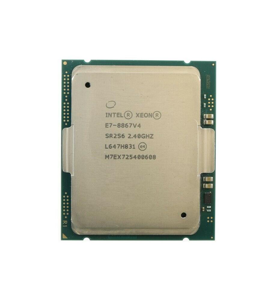 845019-001 HP 2.40GHz 9.60GT/s QPI 45MB L3 Cache Socket FCLGA2011 Intel Xeon E7-8867 V4 18-Core Processor Upgrade