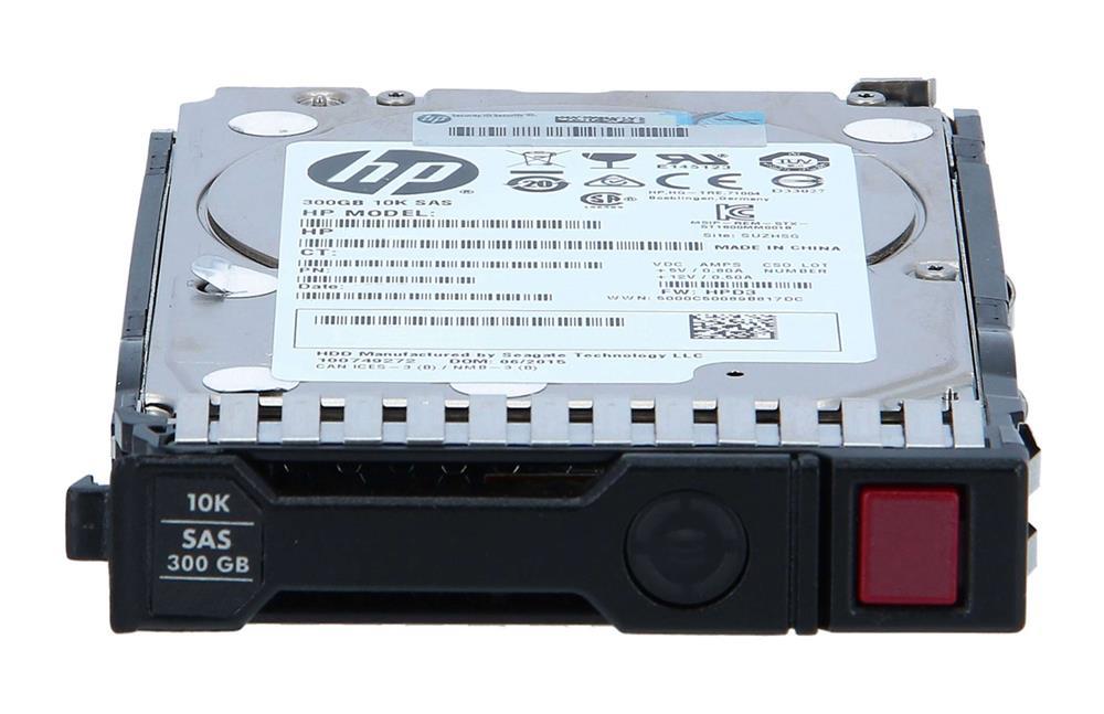 846287-001 HP 300GB 10000RPM SAS 12Gbps 2.5-inch Internal Hard Drive