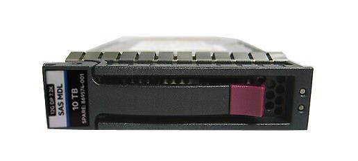 857644R-B21#0D1 HPE 10TB 7200RPM SAS 12Gbps 3.5-inch Internal Hard Drive with Smart Carrier