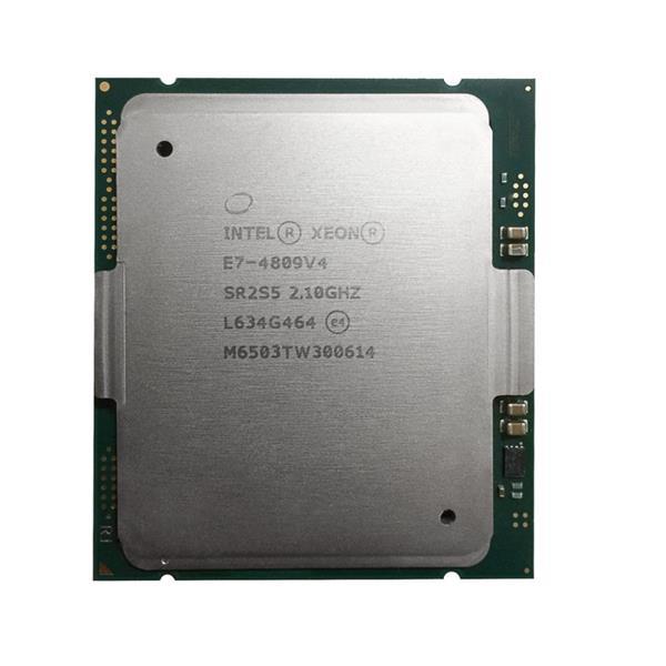 858200-001 HP 2.10GHz 6.40GT/s QPI 20MB L3 Cache Socket FCLGA2011 Intel Xeon E7-4809 v4 8 Core Processor Upgrade