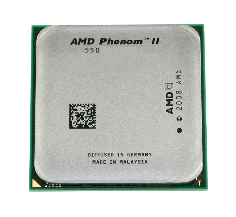 85GW8 Dell 3.10GHz 4.00GT/s 6MB L3 Cache Socket AM2+ AMD Phenom II X2 550 Dual-Core Desktop Processor Upgrade
