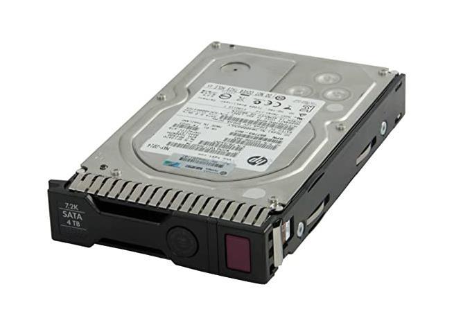 862127-001 HP 4TB 7200RPM SATA 6Gbps 3.5-inch Internal Hard Drive with Smart Carrier for G8 and G9 Server Systems