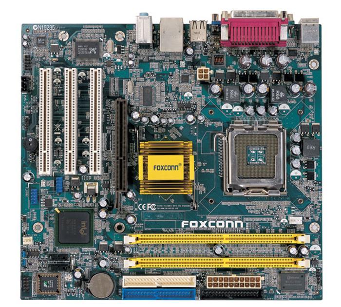 865G7MF-SH Foxconn Desktop Motherboard Intel Chipset Socket T LGA-775 1 x Processor Support 2GB Floppy Controller, Serial ATA/150, Ultra ATA/100 (ATA-6) Onboard Video (Refurbished)