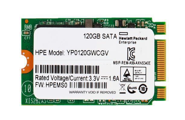 866842R-B21 HPE 120GB SATA 6Gbps M.2 2242 Internal Solid State Drive (SSD)