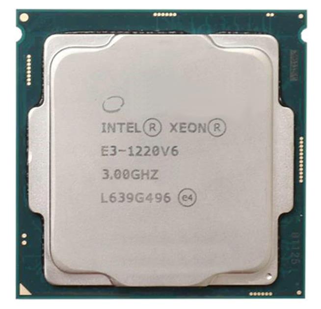 871049-L21 HPE 3.00GHz 8MB L3 Cache Intel Xeon E3-1220 v6 Quad-Core Processor Upgrade for DL20 Gen9 Server