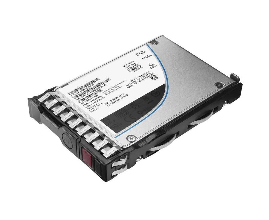 875591-S21 HP 1.92TB eMLC PCI Express 3.0 x4 NVMe Hot Swap Read Intensive 2.5-inch Internal Solid State Drive (SSD) with Smart Carrier
