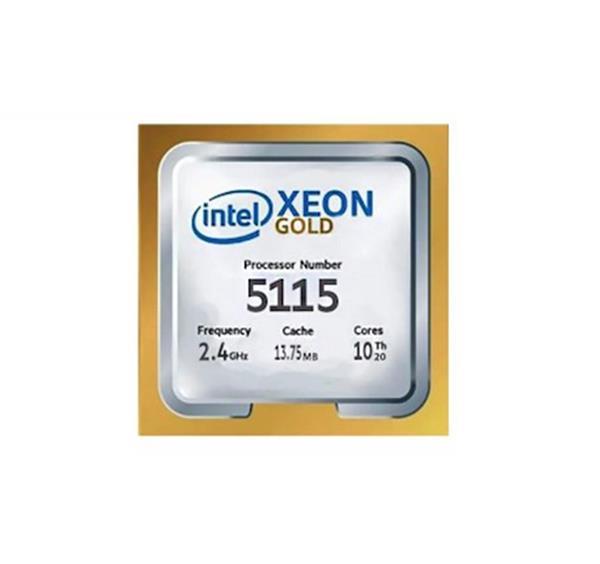 876562-L21 HPE 2.40GHz 10.40GT/s UPI 13.75MB L3 Cache Intel Xeon Gold 5115 10-Core Processor Upgrade for DL380 Gen10 Server