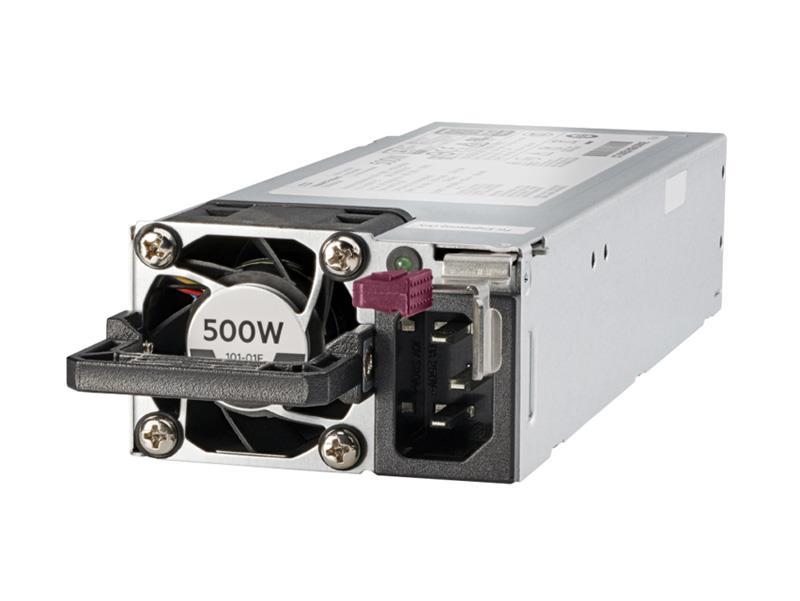 881039-B21 HPE 500-Watts Flex Slot Platinum Hot-Plug Low Halogen Power Supply
