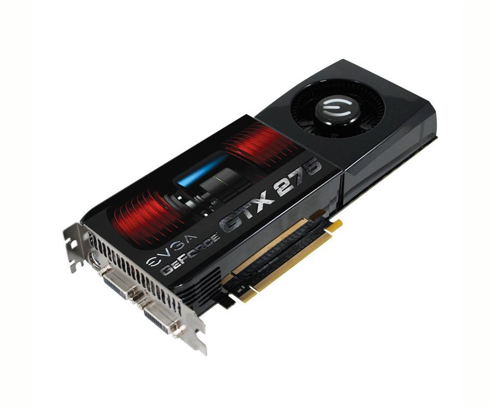 896-P3-1173-K1 EVGA Nvidia GeForce GTX 275 FTW Edition 896MB DDR3 448-Bit PCI-Express 2.0 Video Graphics Card