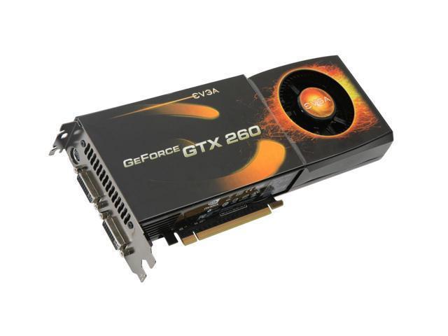 896-P3-1262-B3 EVGA GeForce GTX 260 896MB GDDR3 448-Bit PCI-Express 2.0 x16 HDCP Ready/ SLI Supported Video Graphics Card