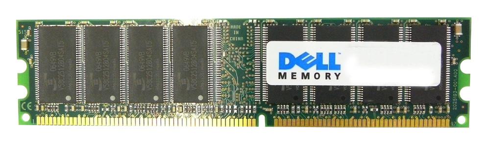 8T915 Dell 512MB PC2700 DDR-333MHz non-ECC Unbuffered CL2.5 184-Pin DIMM 2.5V Memory Module