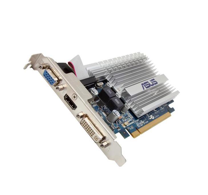 90-C1CRF4-L0AANAYZ ASUS Nvidia GeForce 8400GS 1GB DDR3 64-Bit HDMI / D-Sub / DVI / VGA PCI-Express 2.0 x16 Video Graphics Card