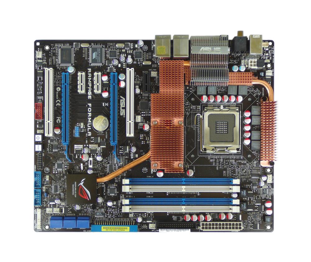 90-MIB3S0-G0AAY00Z ASUS Rampage Formula Intel X48 Chipset Core 2 Duo/ Core 2 Extreme/ Core 2 Quad/ Pentium 4/ Pentium D/ Pentium Extreme Edition Processors Support Socket 775 ATX Motherboard (Refurbished)