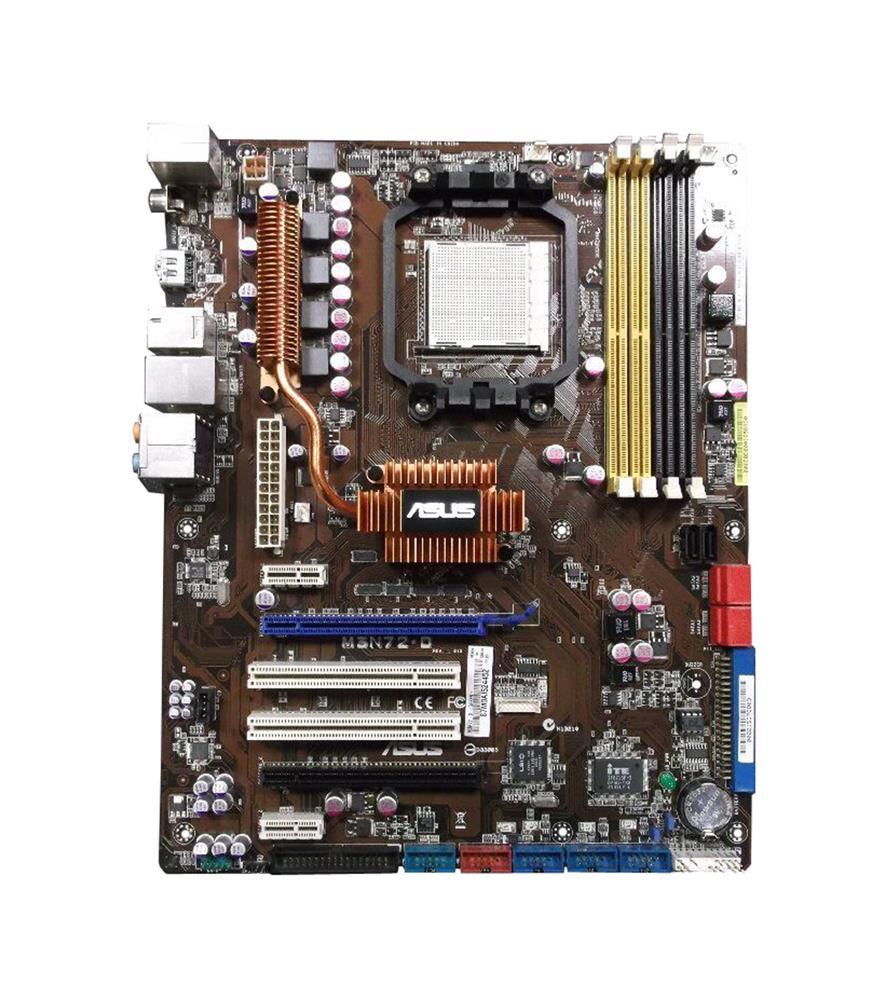 90-MIB5D0-G0AAY00Z ASUS Socket AM2+ Nvidia nForce 750a SLI Chipset AMD Phenom FX/ Phenom/ Athlon/ Sempron Processors Support DDR2 4x DIMM 6x SATA 3.0Gb/s ATX Motherboard (Refurbished)