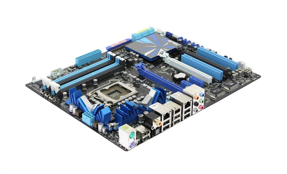 90-MIB8M0-G0EAY00Z ASUS P7P55D Deluxe Socket LGA 1156 Intel P55 Express Chipset Core i7 / i5 Processors Support DDR3 4x DIMM 6x SATA 3.0Gb/s ATX Motherboard (Refurbished)