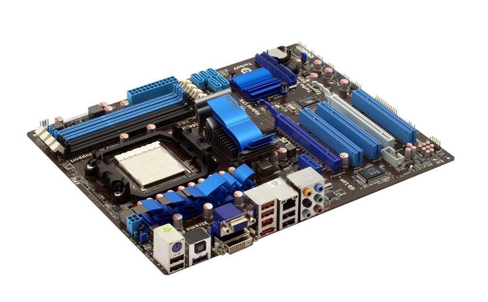 90-MIBAC5-G0EAY0KZ ASUS Socket AM3 AMD 785G + SB710 Chipset AMD Phenom II/ AMD Athlon II/ AMD Sempron 100 Series Processors Support DDR3 4x DIMM 5x SATA 3.0Gb/s ATX Motherboard (Refurbished)