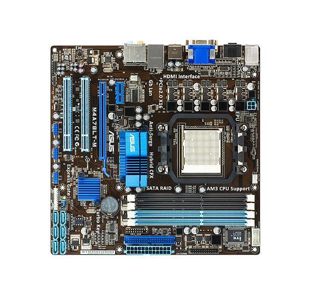 90-MIBBJ0-G0EAY0WZ ASUS Socket AM3 AMD 760G + SB710 Chipset AMD Phenom II/ AMD Athlon II/ AMD Sempron 100 Series Processors Support DDR3 4x DIMM 6x SATA 3.0Gb/s Micro-ATX Motherboard (Refurbished)
