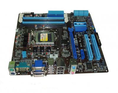 90-MIBCF0-G0ECY0KZ ASUS P7H55-M Socket LGA 1156 Intel H55 Express Chipset Core i7 / i5 / i3 / Pentium / Celeron Processors Support DDR3 4x DIMM 6x SATA 3.0Gb/s uATX Motherboard (Refurbished)