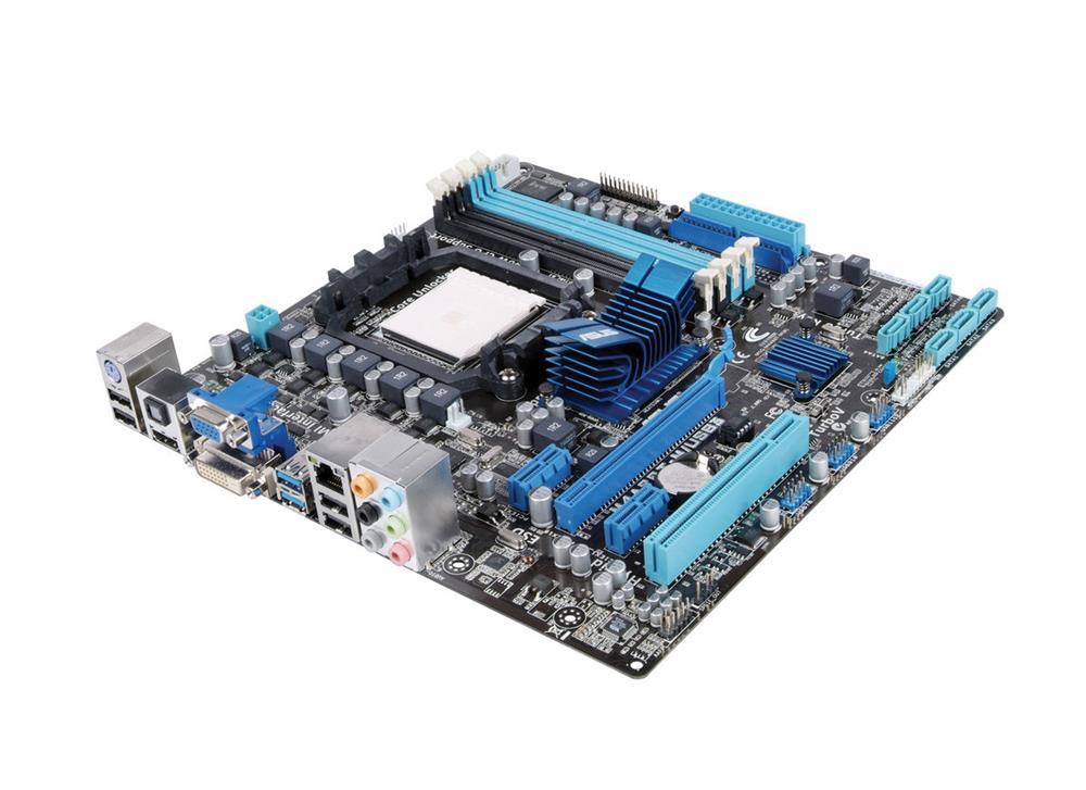 90-MIBD25-G0CAY00Z ASUS M4A88T-M/USB3 Socket AM3 AMD 880G + SB710 Chipset AMD Phenom II/ AMD Athlon II/ AMD Sempron 100 Series Processors Support DDR3 4x DIMM 6x SATA 3.0Gb/s Micro-ATX Motherboard (Refurbished)