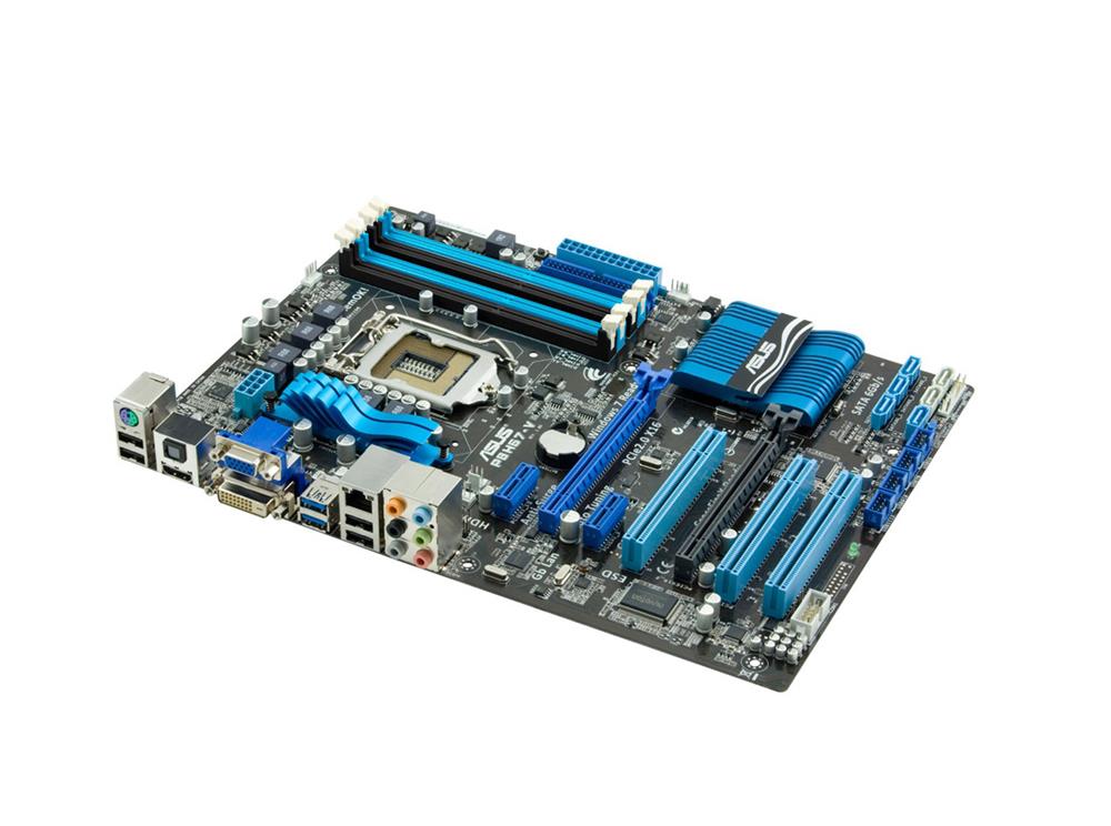 90-MIBE10-G0EAY0GZ ASUS P8H67-V Socket LGA 1155 Intel H67 Chipset 2nd Generation Core i7 / i5 / i3 Processors Support DDR3 4x DIMM 4x SATA 6.0Gb/s ATX Motherboard (Refurbished)