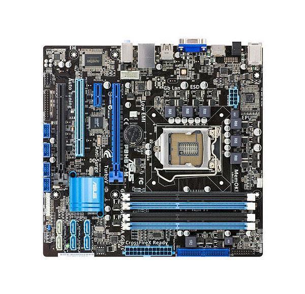 90-MIBE9A-G0EAY0DZ ASUS P8H67-M EVO Socket LGA 1155 Intel H67 Chipset 2nd Generation Core i7 / i5 / i3 Processors Support DDR3 4x DIMM 2x SATA 6.0Gb/s Micro-ATX Motherboard (Refurbished)