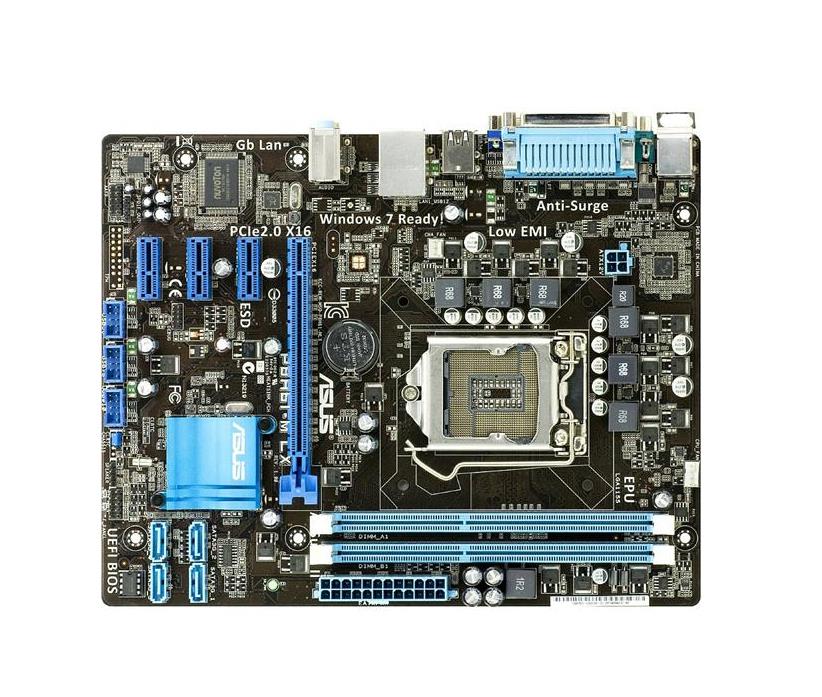 90-MIBGF0-G0EAY0GZ ASUS P8H61-M LX Socket LGA 1155 Intel H61 Chipset 2nd Generation Core i7 / i5 / i3 / Processors Support DDR3 2x DIMM 4x SATA 3.0Gb/s uATX Motherboard (Refurbished)