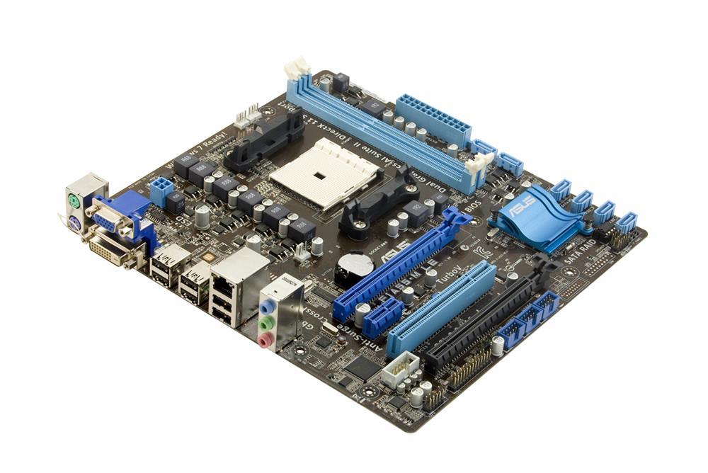 90-MIBH00-G0EAY0GZ ASUS Socket FM1 AMD A55 Chipset AMD A-Series/ AMD E2-Series Processors Support DDR3 2x DIMM 6x SATA 3.0Gb/s Micro-ATX Motherboard (Refurbished)