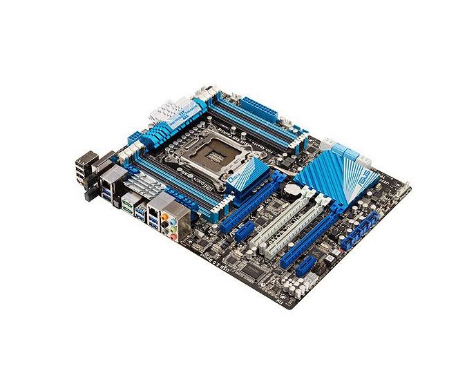 90-MIBH50-G0AAY10Z ASUS P9X79 DELUXE Socket LGA 2011 Intel X79 Chipset 2nd Generation Core i7 Processors Support DDR3 8x DIMM 2x SATA 6.0Gb/s ATX Motherboard (Refurbished)