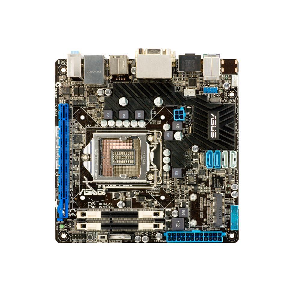 90-MIBHN0-G0EAY0KZ ASUS P8H67-I PRO Socket LGA 1151 Intel H67 Chipset 2nd Generation Core i7 / i5 / i3 Processors Support DDR3 2x SO-DIMM 2x SATA 6.0Gb/s Mini-ITX Motherboard (Refurbished)
