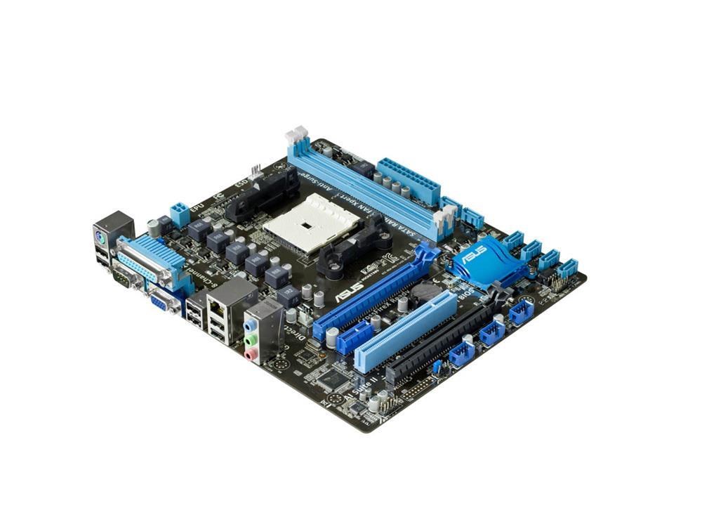 90-MIBIQ0-G0EAY0GZ ASUS Socket FM1 AMD A55 Chipset AMD A-Series/ AMD E2-Series Processors Support DDR3 2x DIMM 6x SATA 3.0Gb/s Micro-ATX Motherboard (Refurbished)