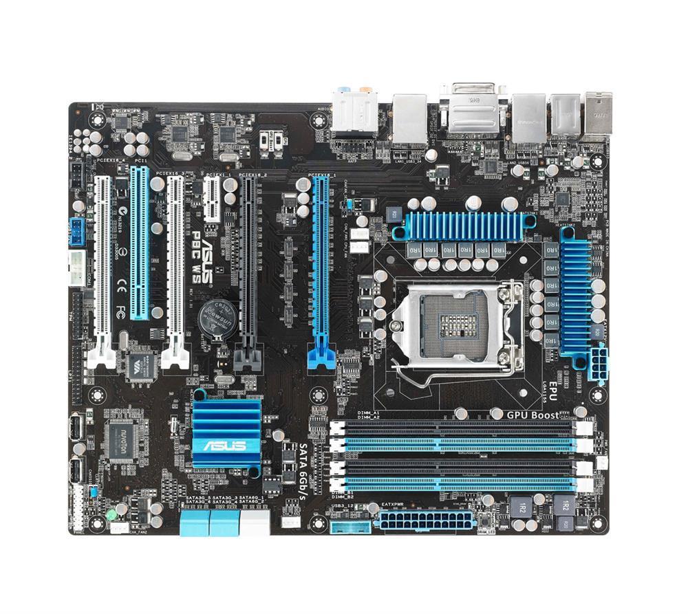 90-MSVE30-G0EAY0YZ ASUS Intel C216 Chipset 3rd/ 2nd Generation Core i7/ Core i5/ Core i3 Processors Support Socket 1155 ATX Workstation Motherboard (Refurbished)