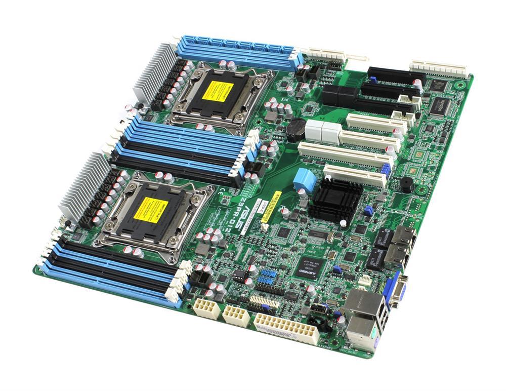 90-MSVE50-G0UBN0YZ ASUS Dual Socket LGA 1356 Intel C602-A PCH Chipset Intel Xeon E3-2400 / E5-2400 v2 Processor Support DDR3 12x DIMM 4x SATA2 3.0Gb/s Extended ATX Motherboard (Refurbished)