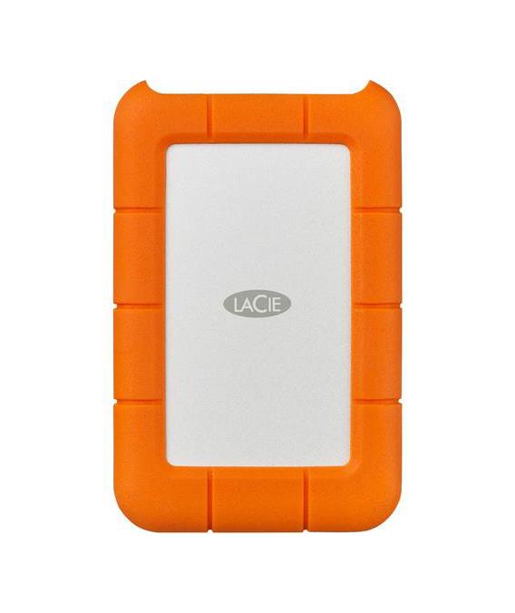 9000449 LaCie 500GB Rugged Thunderbolt USB 3.0 External Hard Drive