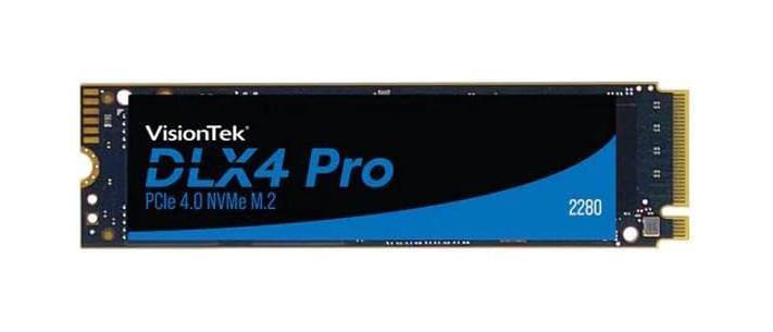 901569 VisionTek DLX4 Pro 2TB PCI Express 4.0 x4 NVMe M.2 2280 Internal Solid State Drive (SSD)