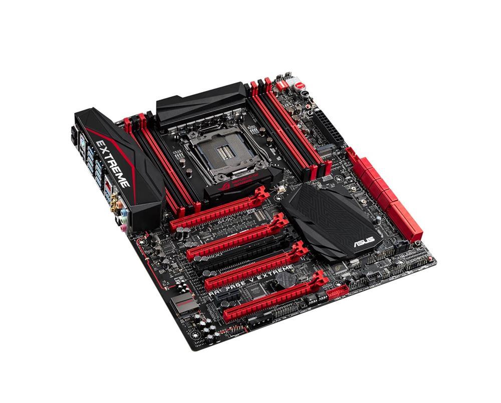 90MB0JGO-M0EAY0 ASUS RAMPAGE V EXTREME Socket LGA 2011-v3 Intel X99 Chipset Core i7 Processors Support DDR4 8x DIMM 8x SATA 6.0Gb/s Extended ATX Motherboard (Refurbished)