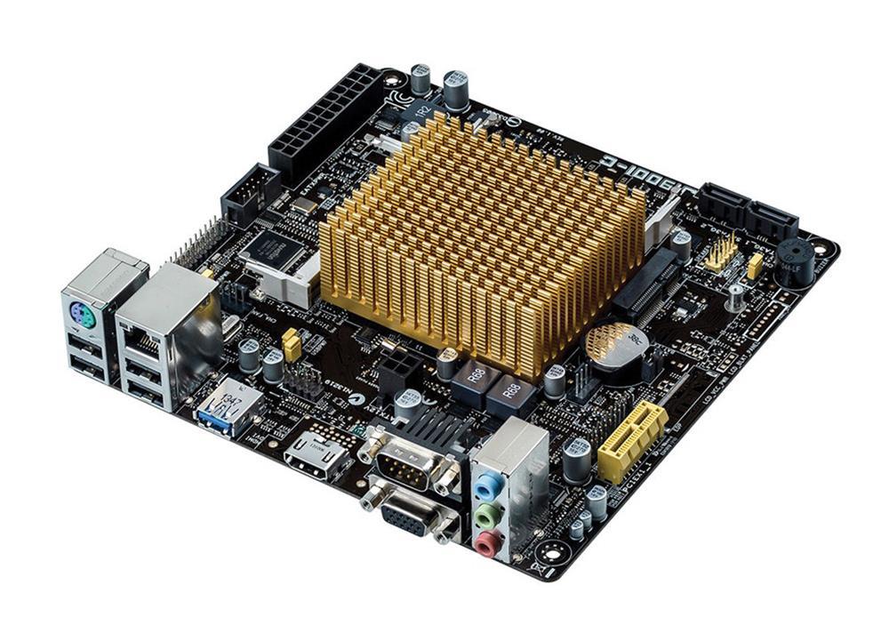 90MB0JH0-M0EAY1 ASUS J1900I-C Socket On Board Intel Celeron Dual-Core J1900 Processors Support DDR3L 2x SO-DIMM 2x SATA 3.0Gb/s Mini ITX Motherboard (Refurbished)