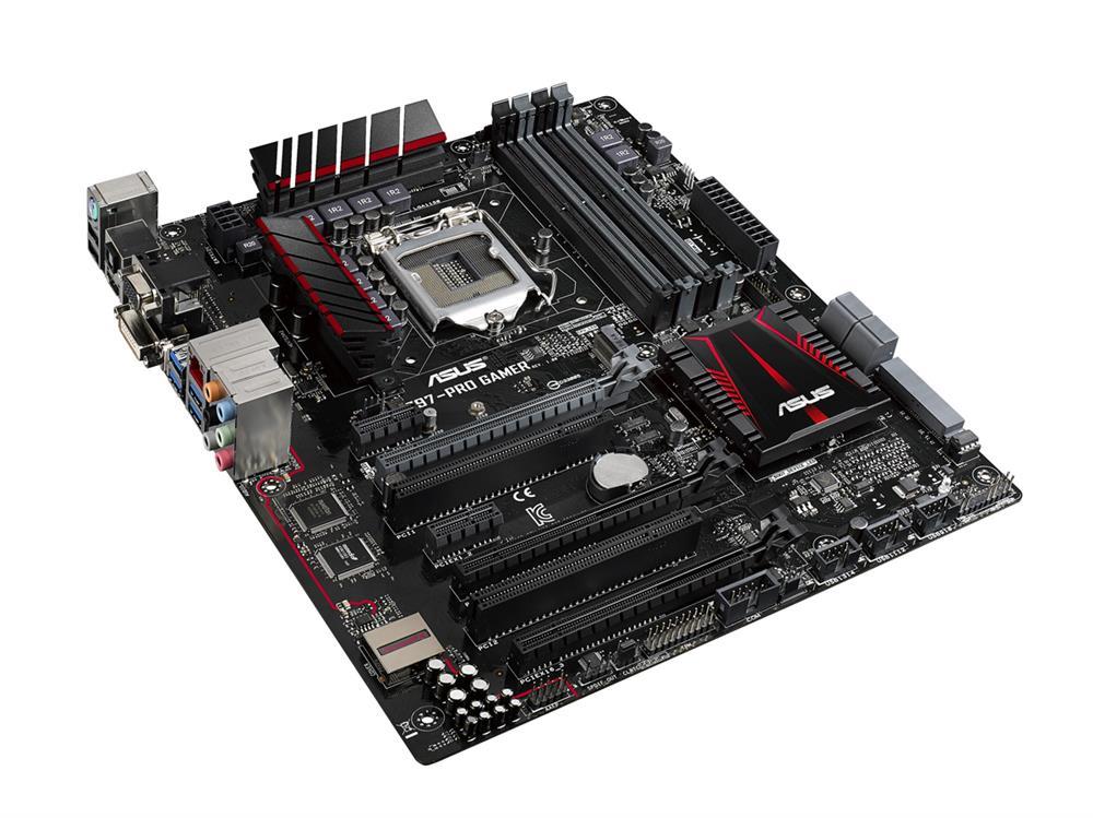 90MB0KZ0-M0EAY0 ASUS Z97-Pro Gamer Socket LGA 1150 Intel Z97 Chipset 5th/New 4th/4th Generation Core i7 / i5 / i3 /Pentium / Celeron Processors Support DDR3 4x DIMM 4x SATA 6.0Gb/s ATX Motherboard (Refurbished)