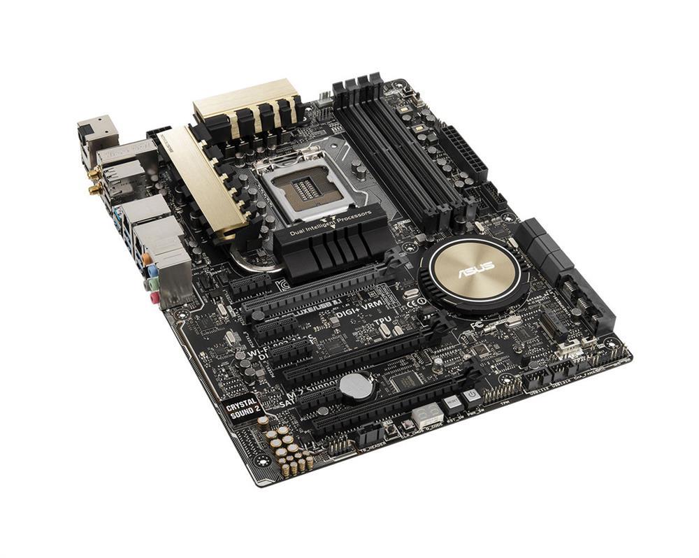 90MB0LD1-M0EAY0 ASUS Z97-DELUXE/USB 3.1 Socket LGA 1150 Intel Z97 Chipset 5th/New 4th/4th Generation Core i7 / i5 / i3 / Pentium / Celeron Processors Support DDR3 4x DIMM 4x SATA 6.0Gb/s ATX Motherboard (Refurbished)