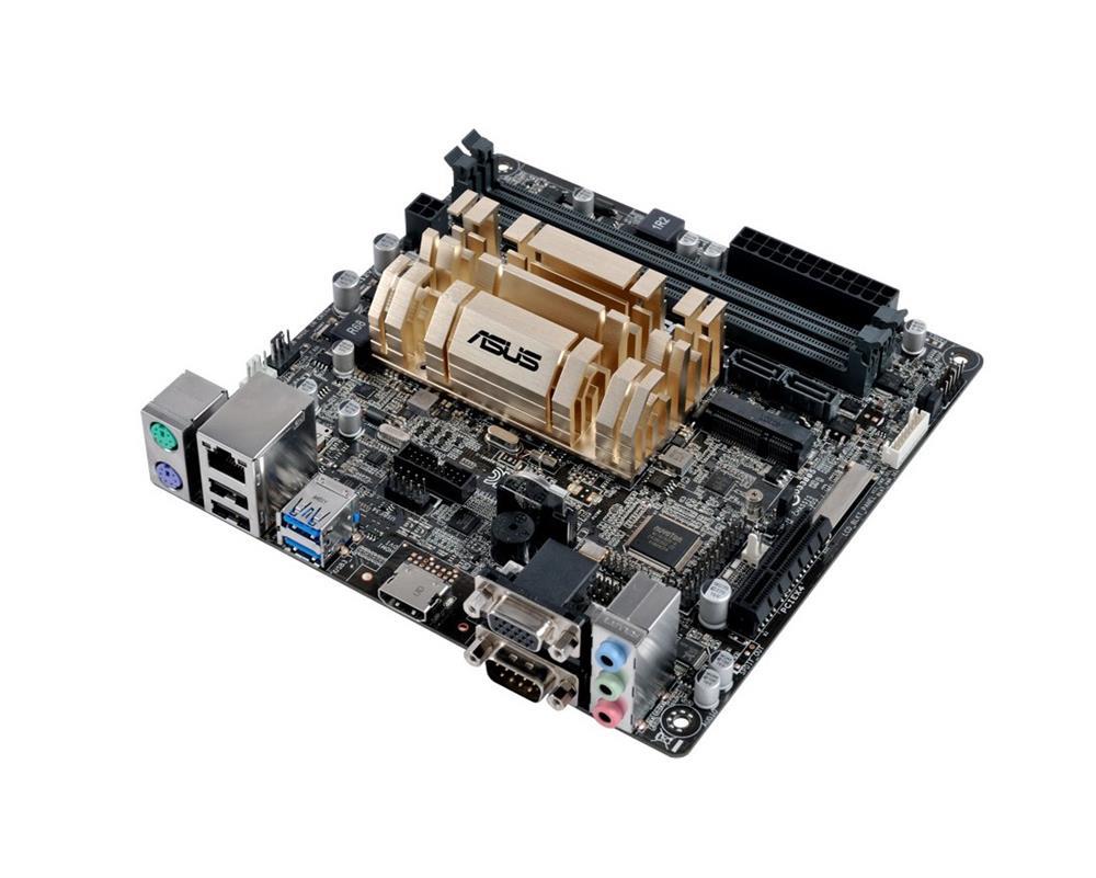 90MB0LP0-M0AAY0 ASUS N3150I-C System On Chipset Intel Celeron N3150 Quad-Core Processors Support DDR3 2x U-DIMM 2x SATA 6.0Gb/s Mini ITX Motherboard (Refurbished)