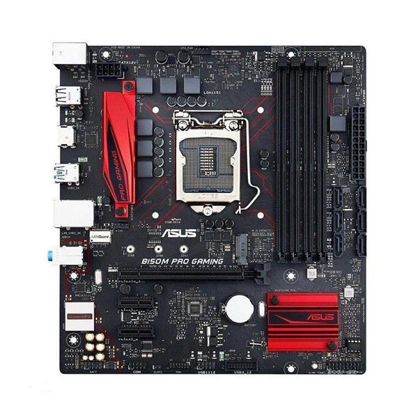 90MB0QD0-M0EAY0 ASUS B150M PRO GAMING Socket LGA 1151 Intel B150 Chipset Core i7 / i5 i3 / Pentium / Celeron Processors Support DDR4 4x DIMM 6x SATA 6.0Gb/s Micro-ATX Motherboard (Refurbished) P/N