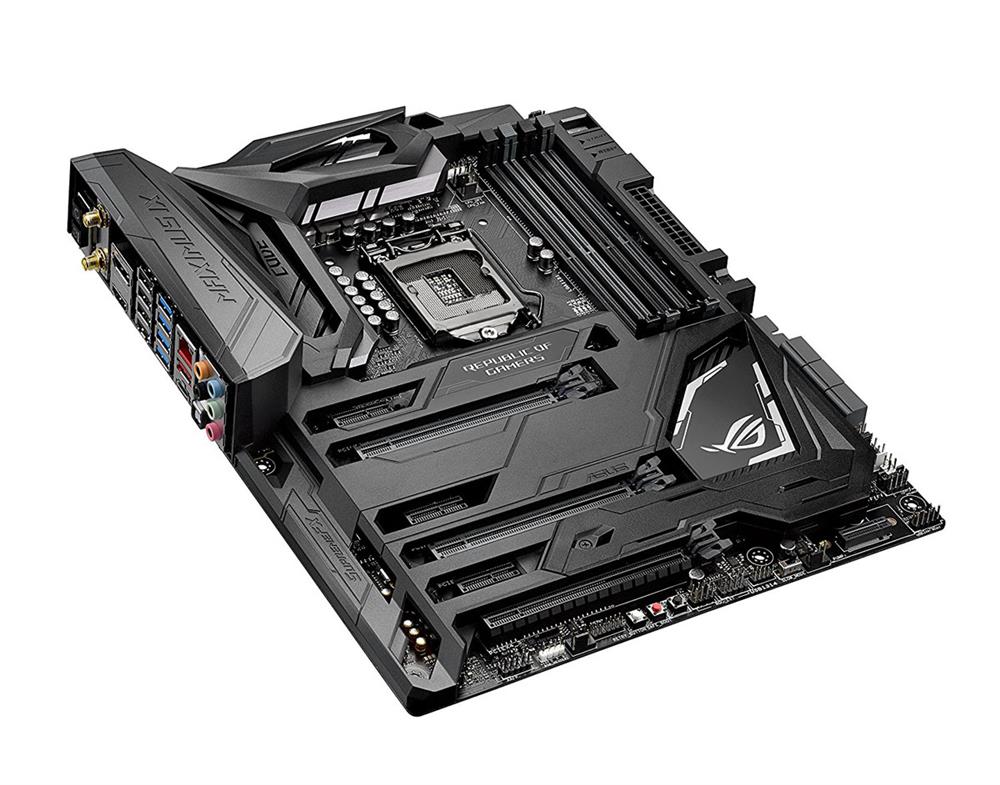 90MB0SE0-M0EAY0 ASUS ROG MAXIMUS IX CODE Socket LGA 1151 Intel Z270 Chipset 7th/6th Generation Core i7 / i5 / i3 / Pentium / Celeron Processors Support DDR4 4x DIMM 6x SATA 6.0Gb/s ATX Motherboard (Refurbished)