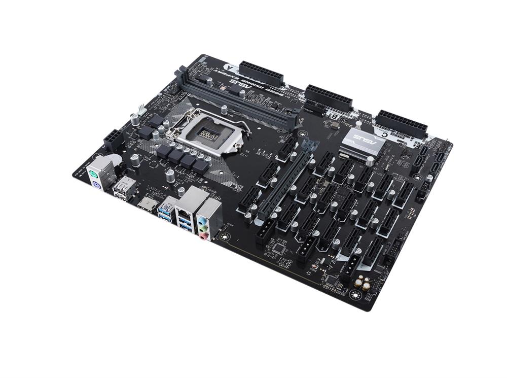 90MB0VY0-M0EAY0 ASUS B250 Mining Expert 19-Slots GPU Socket LGA-1151 ATX Motherboard (Refurbished)