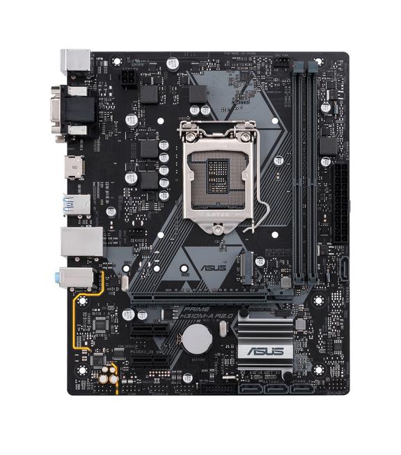 90MB0WI0-M0EAY0 ASUS H310M-A Socket LGA 1151 Intel H370 Chipset 8th Generation Core i7 / i5 / i3 / Pentium / Celeron Processors Support DDR4 2x DIMM 4x SATA 6.0Gb/s Micro-ATX Motherboard (Refurbished)