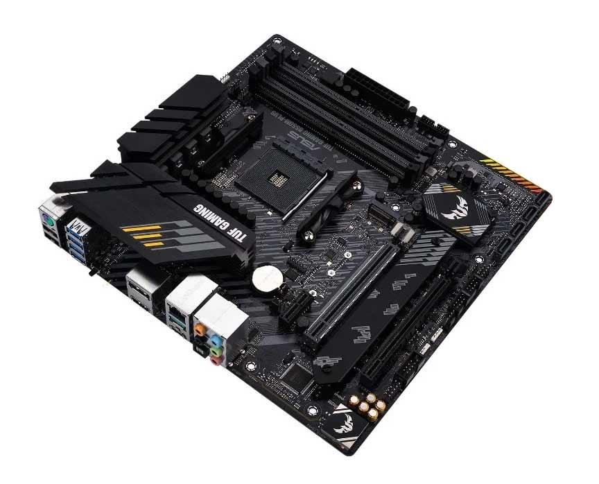 90MB1490-M0AAY0 ASUS TUF GAMING B550M-PLUS (WI-FI) Socket AM4 AMD B550 Chipset AMD Ryzen 5000 Series/ 5000 G-Series/ 4000 G-Series/ 3000 Series Processors Support DDR4 4x DIMM 4x SATA 6.0Gb/s Micro-ATX Motherboard (Refurbished)