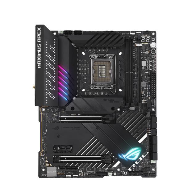 90MB18H0-M0EAY0 ASUS ROG MAXIMUS Z690 EXTREME Socket LGA 1700 Intel Z690 Chipset 12th Generation Intel Core / Pentium Gold / Celeron Processors Support DDR5 4x DIMM 6x SATA 6.0Gb/s Extended-ATX Motherboard (Refurbished)