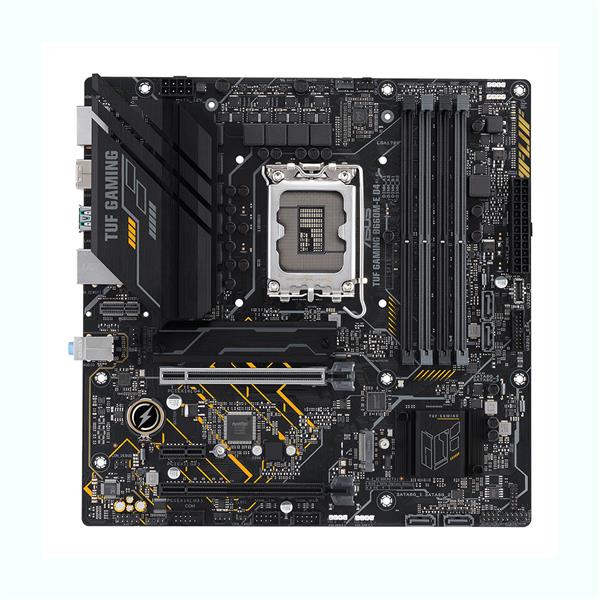90MB19J0-M0EAY0 ASUS TUF Gaming B660M-E D4 Socket LGA 1700 Intel B660 Chipset 12th Generation Intel Core / Pentium Gold/ Celeron Processors Support DDR4 4x DIMM 4x SATA 6.0Gb/s Micro-ATX Motherboard (Refurbished)