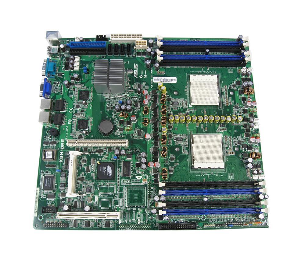 90MSV9AAG0UAY Asus K8N-DRE Socket 940 Nvidia nForce 2200 Professional Chipset AMD Opteron Processors Support DDR 8x DIMM 4x SATA 1.5Gb/s E-ATX Server Motherboard (Refurbished)